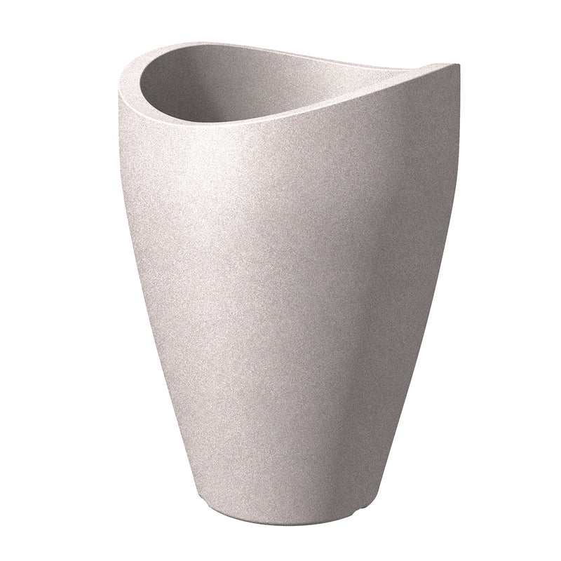 Scheurich Pflanzkübel 254 " Wave Globe High " Taupe - Granit