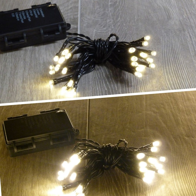 Lichterkette Batteriebetrieben mit Funktion + 6H Timer Variation
