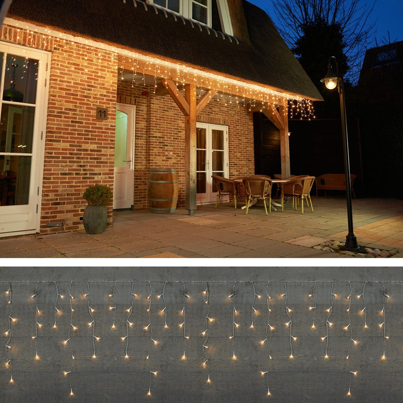 LED Eisregen Lichterkette