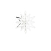 Christbaumschmuck 3D SILBER Variation