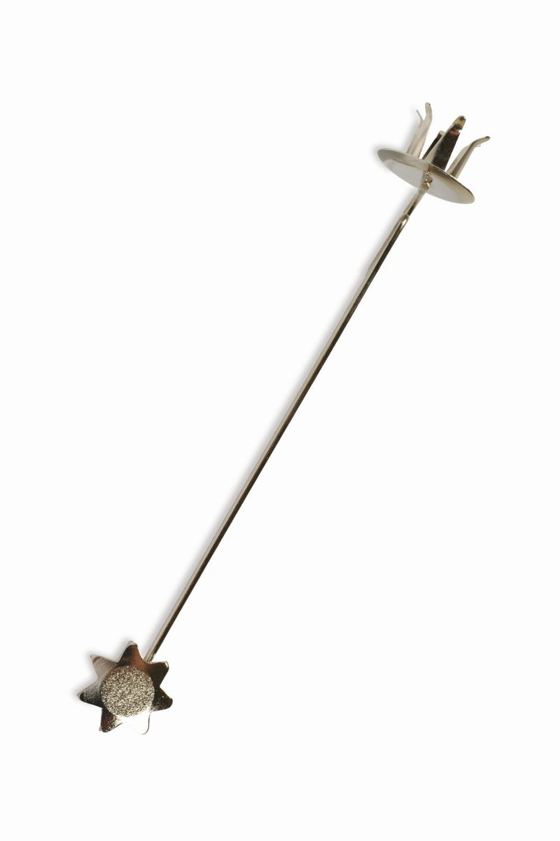 Balance Baumhalter mit Stern Metall 16cm silber