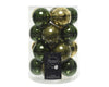20 Stück glas Weihnachtskugeln D6 cm Variation
