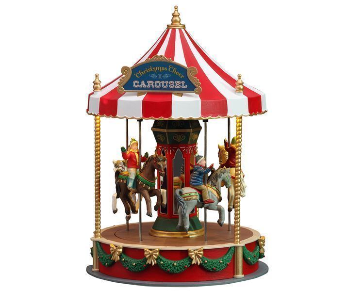 Lemax Karussell CHRISTMAS CHEER CAROUSEL, B/O (4.5V)