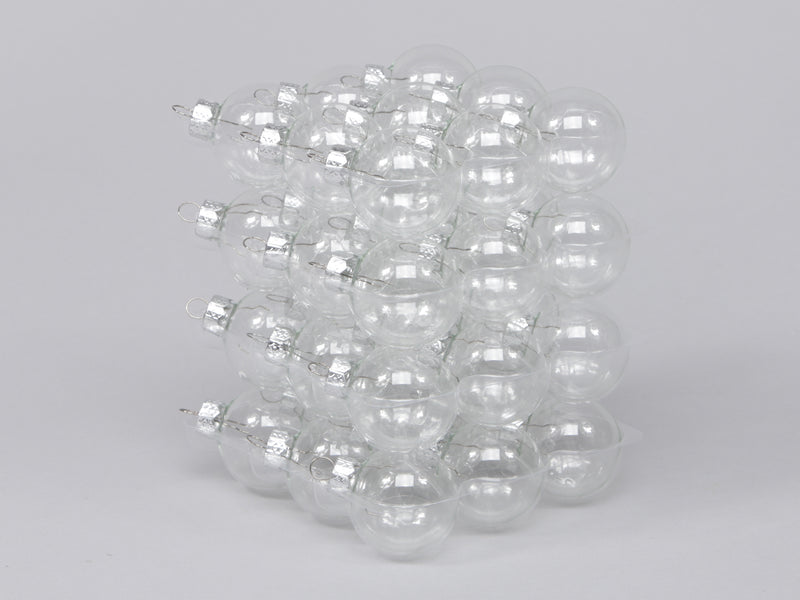 36 * Weihnachtskugeln 4cm Glas Variation