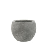 esteras - Pflanzkübel naturelite *Woodley* rund Old Stone Grey