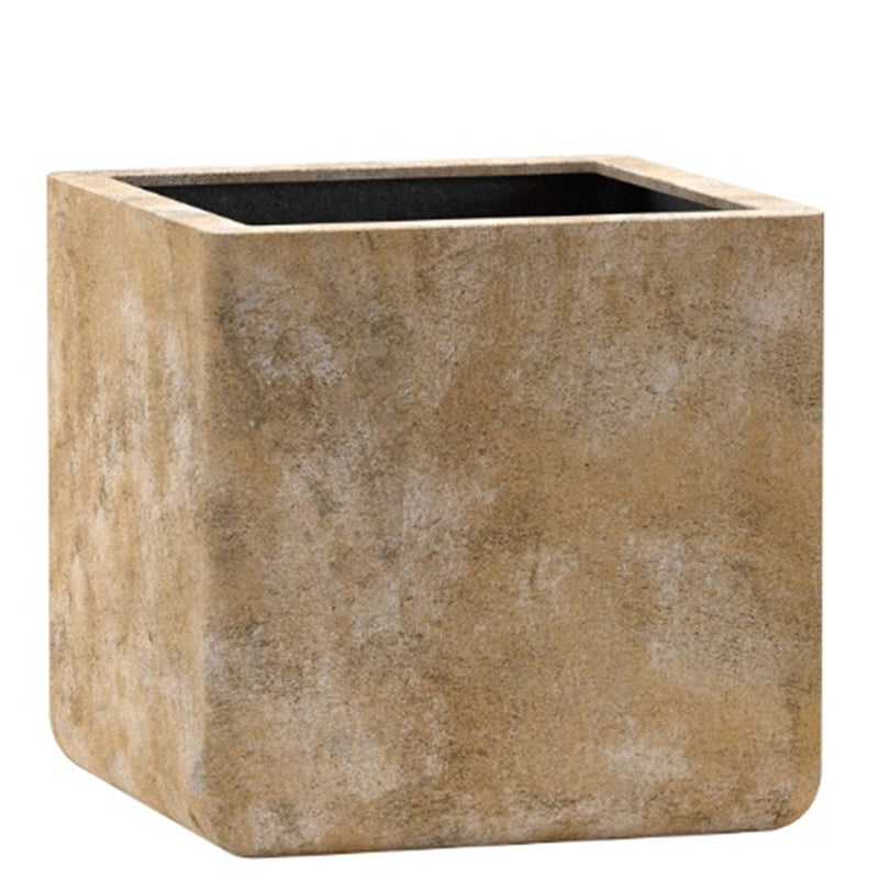 esteras - Pflanzkübel naturelite *Cavan* Old Stone Brown