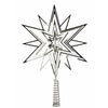 Christbaumschmuck 3D SILBER Variation