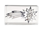 Christbaumschmuck 3D SILBER Variation