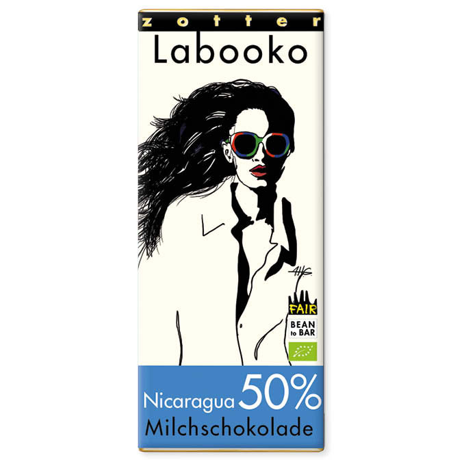 Zotter Labooko 50% Milchschoko Nicaragua