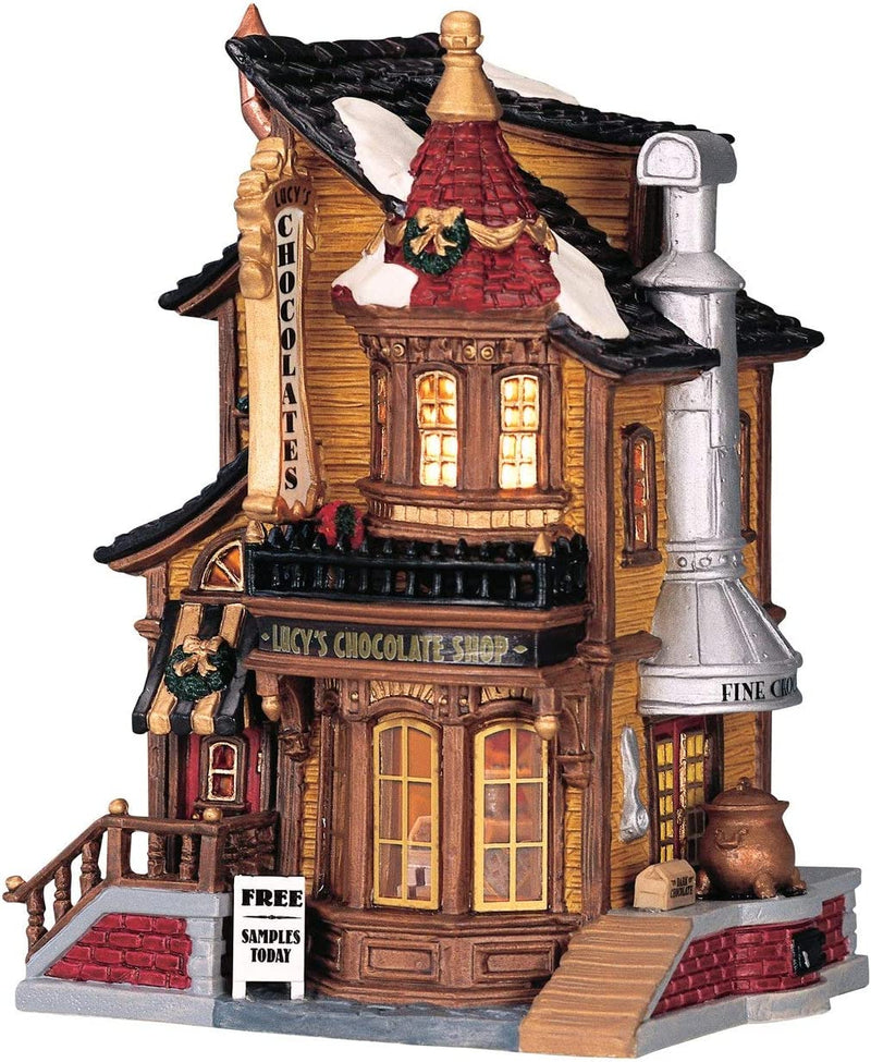 Lemax LUCY'S CHOCOLATE SHOP , B/O LED