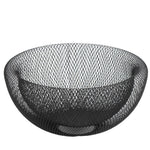Dekoschale Maze schwarz 29,5x14,5cm Metall