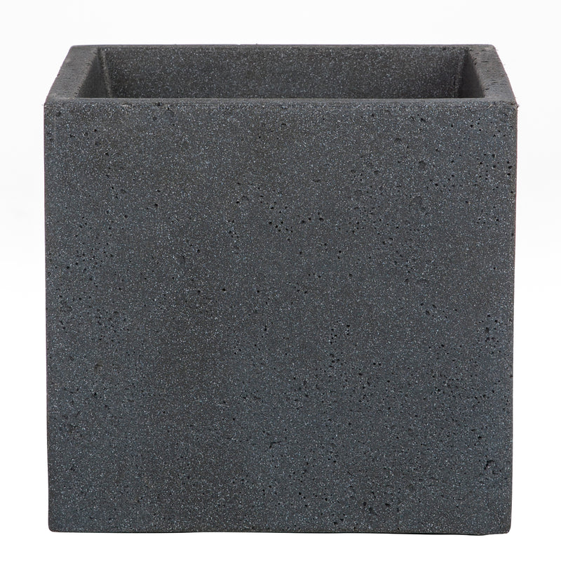 Scheurich Pflanzgefäß 240 " C-Cube " Stony Black