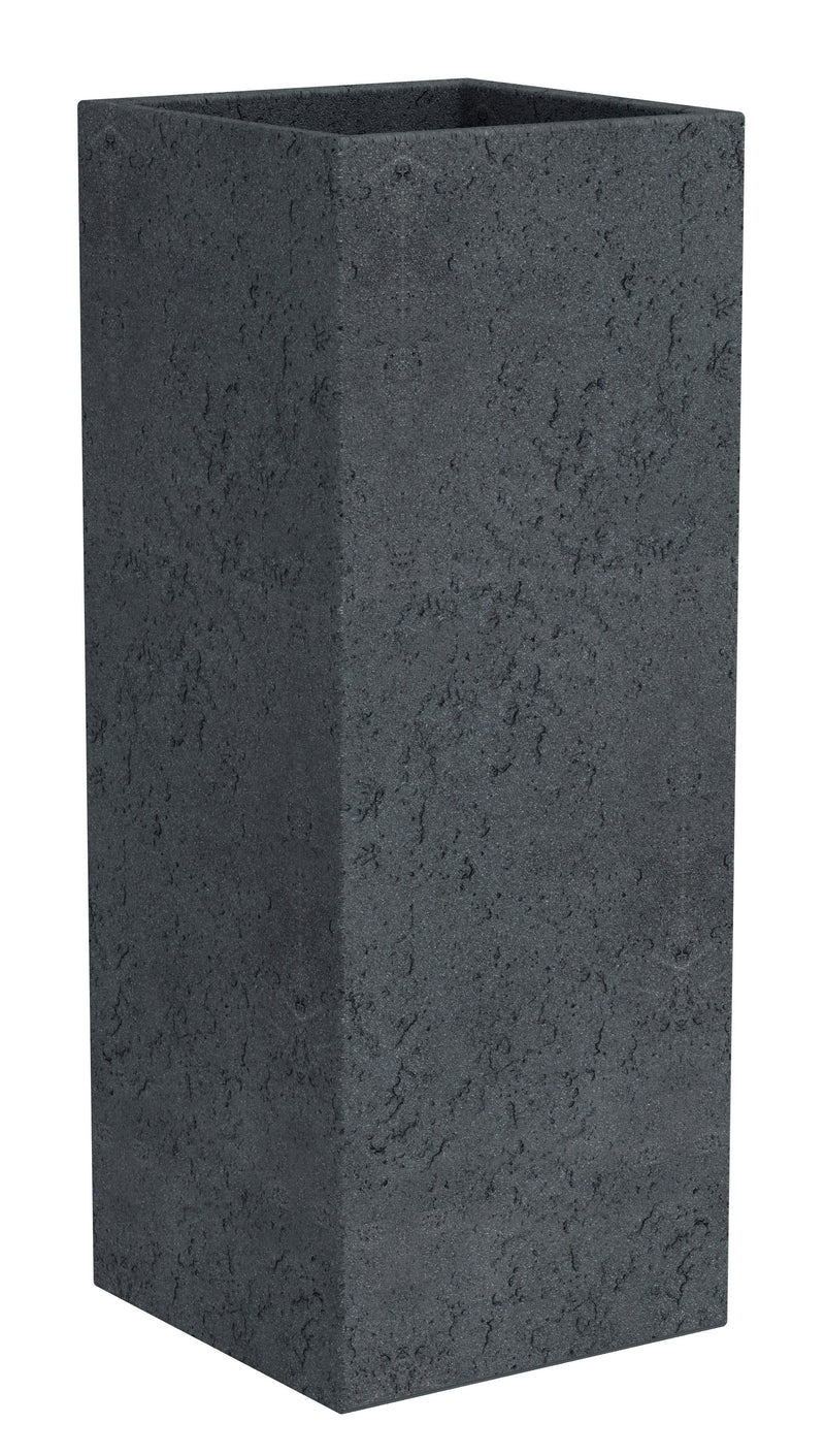 Scheurich Pflanzgefäß 240  " C-Cube High "  Stony Black