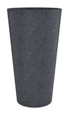 Scheurich - Pflanzkübel " CONEO HIGH Schwarz Granit "