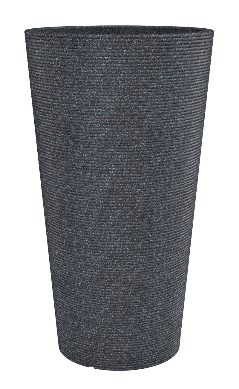 Scheurich - Pflanzkübel " CONEO HIGH Schwarz Granit "