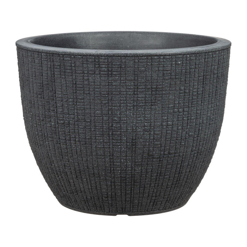 Scheurich Pflanzkübel STONY BLACK 295 BARCEO