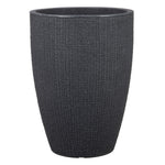 Scheurich Pflanzkübel STONY BLACK 299  BARCEO HIGH
