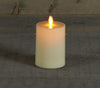 LED Kerze elfenbein bewegliche Flamme Variation