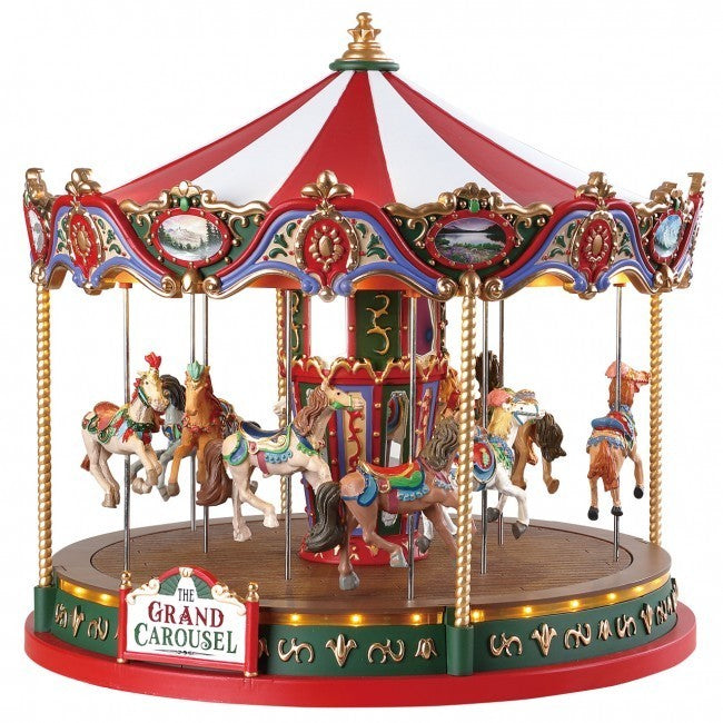Lemax großes Karussell THE GRAND CAROUSEL, WITH 4.5V ADAPTOR
