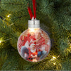 Weihnachtskugel Fotokugel DIY 8cm LED
