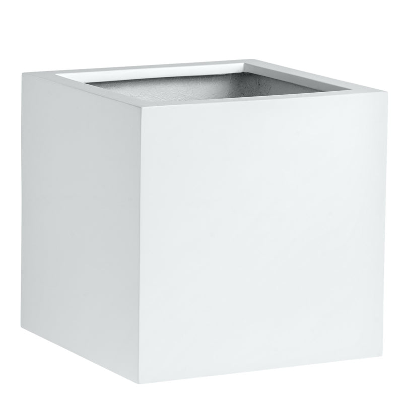 esteras-Pflanzenkübel Highline "Breda" White Mat