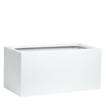 esteras-Pflanzenkübel Highline "Diemen" White Mat