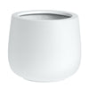 esteras-Pflanzenkübel Highline "LEUDAL" White Mat