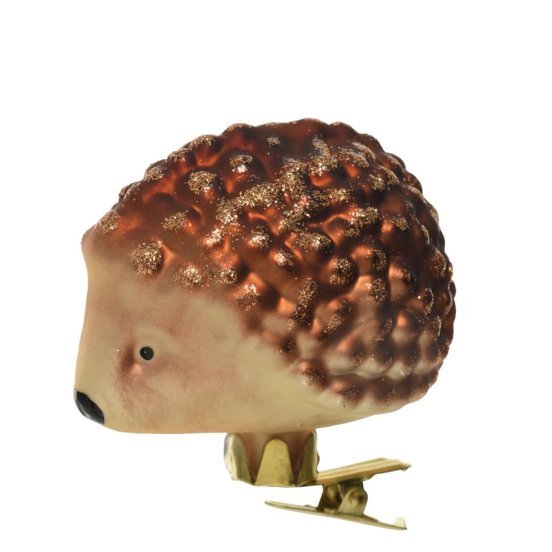 Igel Glas auf Klipp 7,5cm