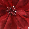 Poinsettia Weihnachtstern mit Klipp 24x7cm rot