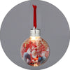 Weihnachtskugel Fotokugel DIY 8cm LED