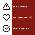 Zapfen 60cm Glas Variation