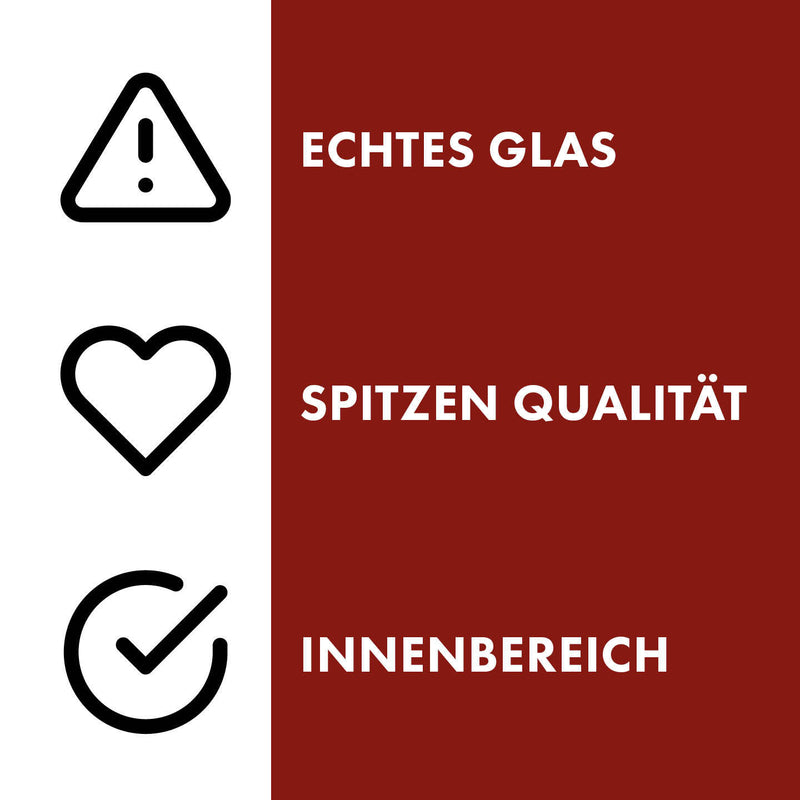Zapfen 60cm Glas Variation