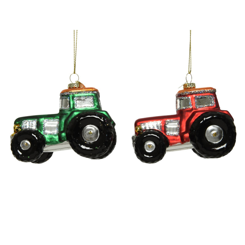 Glashänger Traktor 9,5x5,2cm