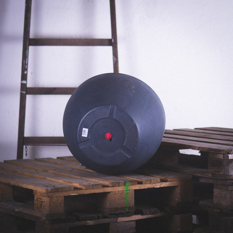 Scheurich Pflanzkübel WAVE 250  SCHWARZ GRANIT