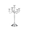 Kerzenleuchter 5 Arm silber