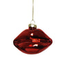 Weihnachtskugel KUSSMUND Lippen 10x4x6,5cm