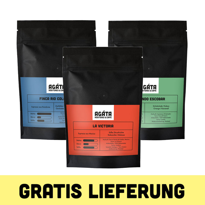 Probierpaket Espresso 3x 250g
