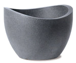 Scheurich Pflanzkübel WAVE 250  SCHWARZ GRANIT