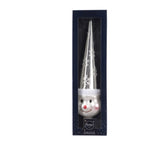 Weihnachtsbaumspitze aus Glas 31cm " Santa / Schneemann "
