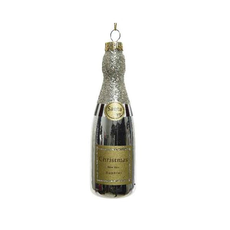 Glashänger Champagner Flasche 12,6cm
