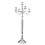 Kerzenleuchter 5 Arm silber