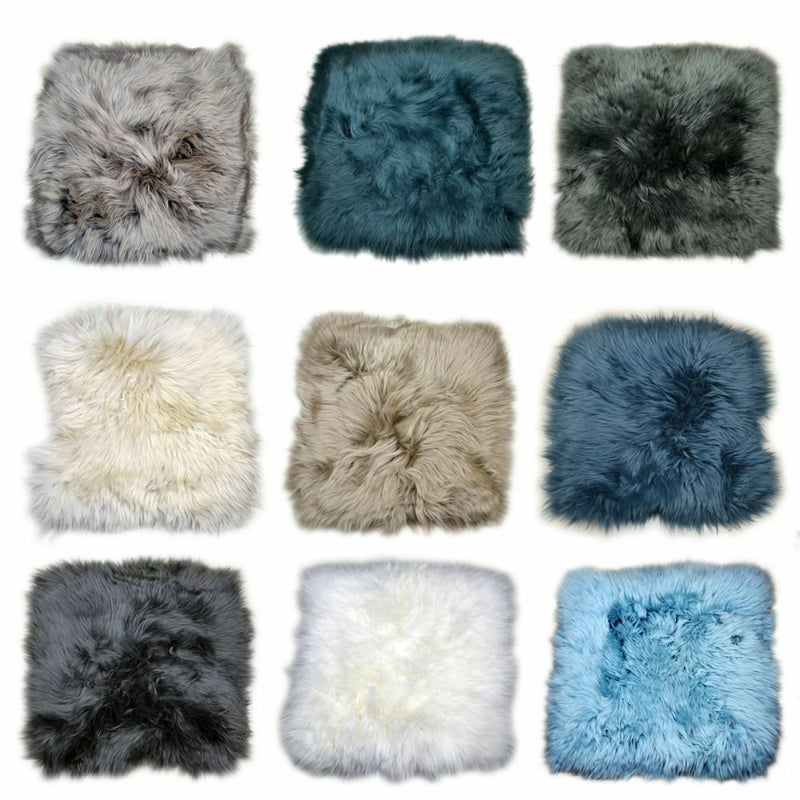 Heide Lammfellpad eckig 35x35 cm