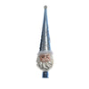 Weihnachtsbaumspitze aus Glas 31cm " Santa / Schneemann "